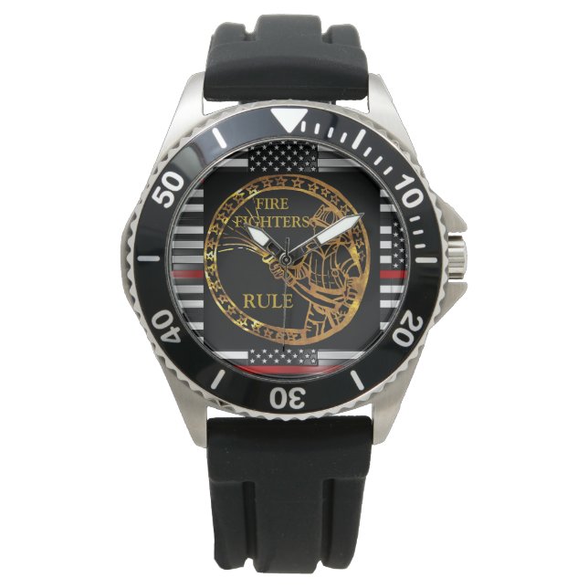 FIREFIGHTERS HORLOGE (Voorkant)