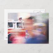 Firefighters New York Briefkaart (Voorkant / Achterkant)