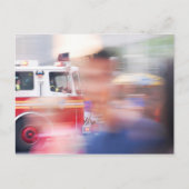 Firefighters New York Briefkaart (Voorkant)