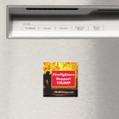 Firefighters ondersteunen TRUMP-magneet Magneet (Insitu (Vaatwasser))