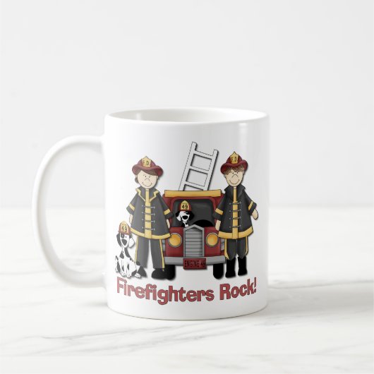 Firefighters Rock Koffiemok (Links)