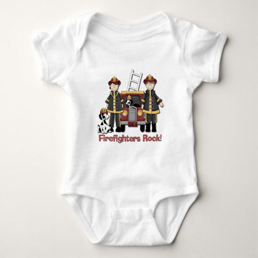 Firefighters Rock Romper (Voorkant)