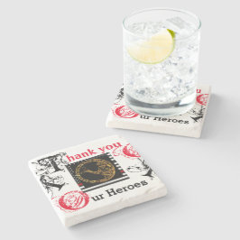 FIREFIGHTERS STENEN ONDERZETTER