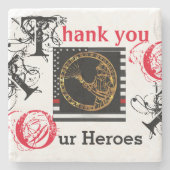 FIREFIGHTERS STENEN ONDERZETTER (Voorkant)