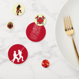 Firefighters Symbolen Table Confetti