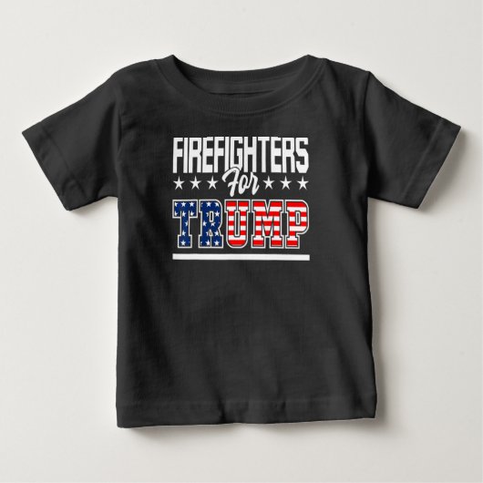 Firefighters Trump America President 2020 First (Voorkant)