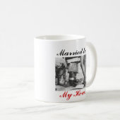 Firefighters_Wife, hart, laarzen, getrouwd met, Mi Koffiemok (Voorkant rechts)