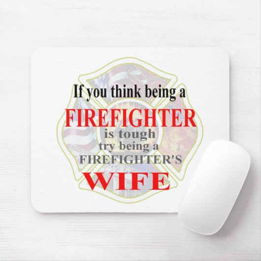 FIREFIGHTERS WIFE- MUISMAT (Met muis)