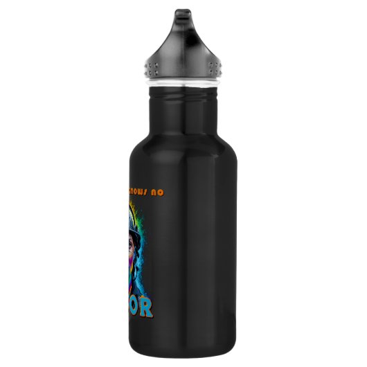 "Firefighting knows no color" Weiblich Waterfles (Rechts)