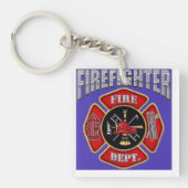 Firefightsleutelketen Sleutelhanger (Voorkant)