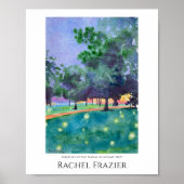 Fireflies at the Naval Academy Poster (Voorkant)
