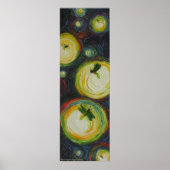 Fireflies bij Night Fine Art Poster (Voorkant)