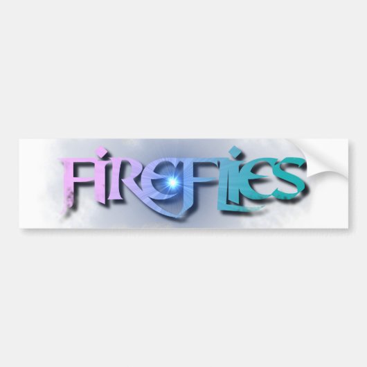 FireFlies Bumpersticker (Voorkant)