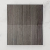 Fireflies en Mason Jar rustieke bruiloft Plaatskaartje (Binnenkant ongevouwen)