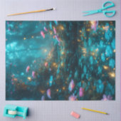 Fireflies Forest Tissue Paper Tissuepapier (Craft)