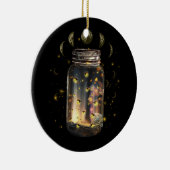 Fireflies insecten in potje Firefly Lightning Inse Keramisch Ornament (Rechts)
