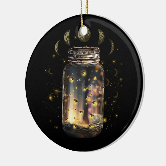 Fireflies insecten in potje Firefly Lightning Inse Keramisch Ornament (Links)