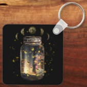 Fireflies insecten in potje Firefly Lightning Inse Sleutelhanger (Achterkant)