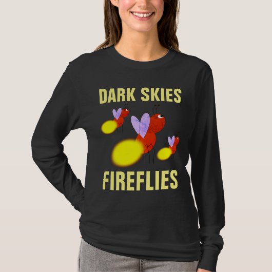 FIREFLIES, LIGHTENKOPEN T-shirts (Voorkant)