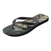 "Fireflies loslaten" Teenslippers (Schuin)
