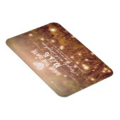 Fireflies Natuur Whimsical Save the Date Magneet (Rechterzijde)