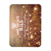 Fireflies Natuur Whimsical Save the Date Magneet (Verticaal)