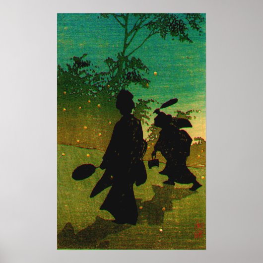 Fireflies Takahashi Hiroaki 1030s Poster (Voorkant)