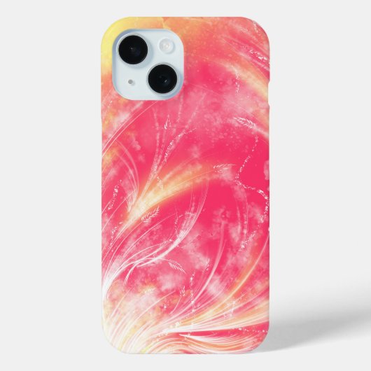 Fireflies & Tall Grass iPhone 15 Hoesje (Achterkant)