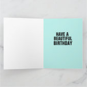 FIREFLILISEERT GRIZZLY BEER BIRTHDAY KAART 4 FRAMI (Binnen)