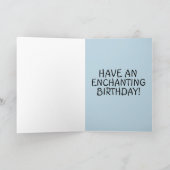 FIREFLITEIT LIGHTENDE BUGS BIRTHDAY-KAARTEN VOOR H KAART (Binnen)