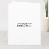 FIREFLITEITEN VOOR HET BEPERKEN VAN BUGS BIRTHDAY- KAART (Achterkant)