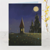 FIREFLITS LIGHTEND BUG BIRTHDAY-WENSKAARTEN KAART (Gele Bloem)