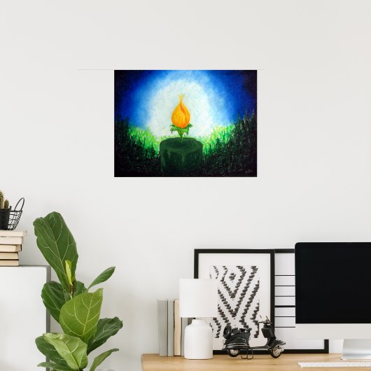 Firefloer Poster (Thuiskantoor)