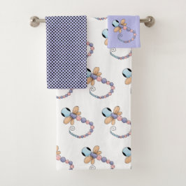 Firefly Bath Towel Set Bad Handdoek