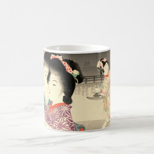 Firefly Cage - Ukiyo-e  Japans Koffiemok (Center)