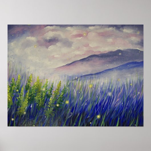 Firefly Canvas Print (Voorkant)