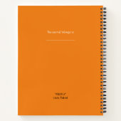 FIREFLY Creative Book van Linda Dalziel Notitieboek (Achterkant)