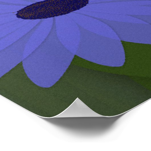 Firefly Dancing on Flowers Poster (Hoek)