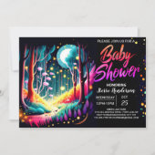 Firefly Dreamy Forest Baby shower Kaart (Voorkant)