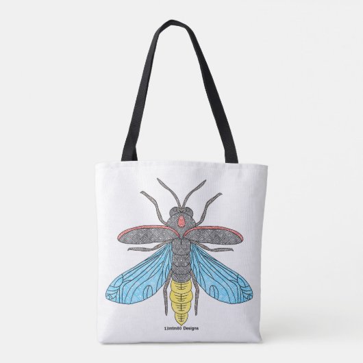 Firefly (enkel wit) - Tas (Achterkant)