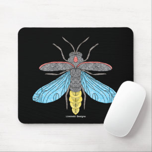 Firefly (enkele zwarte) - Muismat
