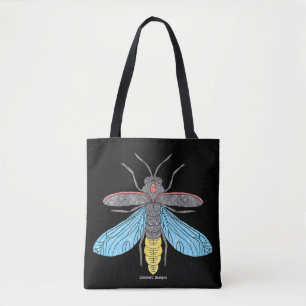 Firefly (enkele zwarte) - Tote Bag