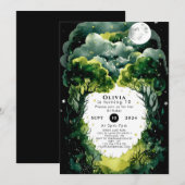 Firefly Fantasy Woodland Verjaardag Kaart (Voorkant / Achterkant)