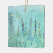 Firefly Forest Kerstversiering Keramisch Ornament (Links)