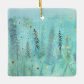 Firefly Forest Kerstversiering Keramisch Ornament (Voorkant)