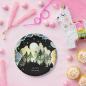 Firefly Forest Woodland Verjaardag Papieren Bordje (Feest)