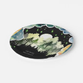 Firefly Forest Woodland Verjaardag Papieren Bordje (Gekanteld)