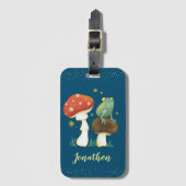 Firefly Frog Prince Personalized Bagagelabel (Voorkant (verticaal))