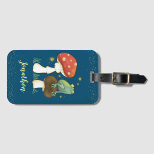 Firefly Frog Prince Personalized Bagagelabel