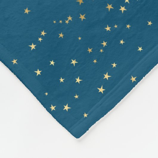 Firefly Frog Prince Personalized Fleece Blanket Deken (Hoek)